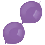 Balónky řetězové Lavender 5 ks